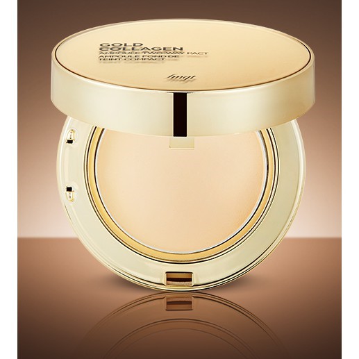 [Mã COSTFST3 -8% đơn 250K] Phấn Trang Điểm THEFACESHOP FMGT.B.Gold Collagen Ampoule Two Way Pact 9.5G