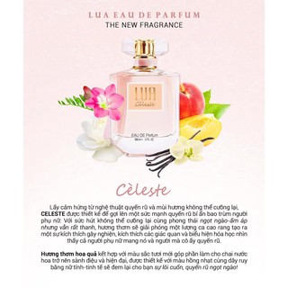 [ Chính Hãng 100% ] Nước hoa lua Celeste 50ml