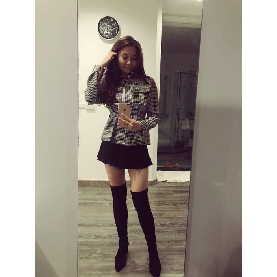 (KH lẻ k đặt hàng) - chân váy xếp ly gen bụng hàng VNXK-1.5-2kg | BigBuy360 - bigbuy360.vn