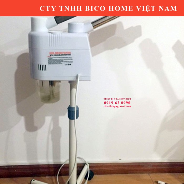Máy Xông Mặt 2 Cần - 2 Chức Năng Nóng Và Lạnh -Thiết Bị Spa BICO