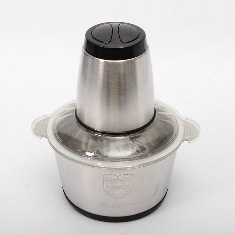 MÁY XAY THỊT ĐA NĂNG CỐI INOX CHỐNG HAN GỈ FOOD PROCESSOR 2 LÍT/ LƯỠI DAO DỰ PHÒNG