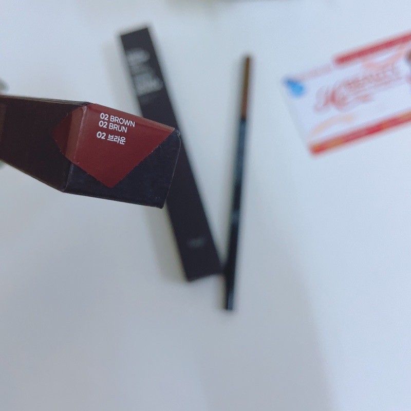 Chì kẻ mày dạng đầu nhỏ trang điểm chân mày lông mày The Face Shop fmgt Brow Master Slim Pencil 0.05g | BigBuy360 - bigbuy360.vn