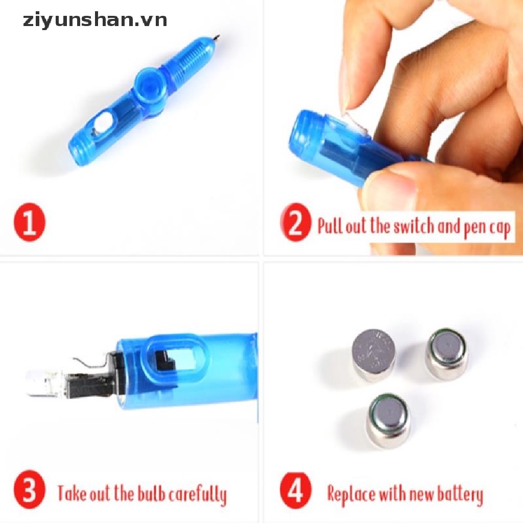 Con Quay Đồ Chơi Fidget spinner ziyunshan Có ĐèN Led