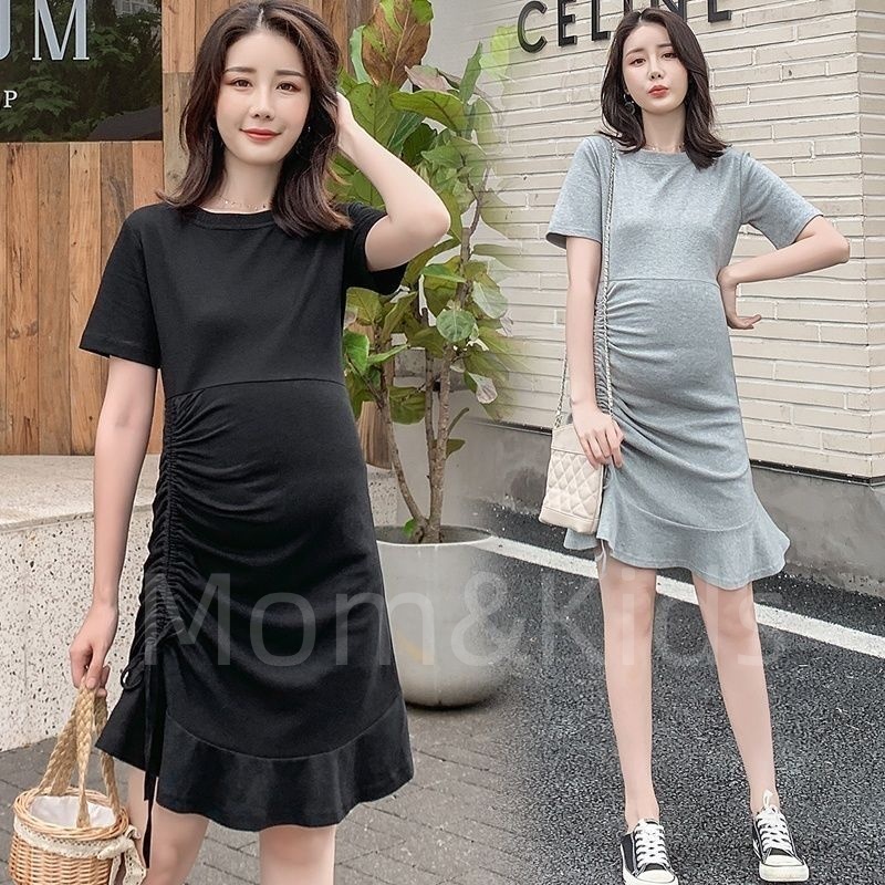 High Quality Đầm Đuôi Cá Dáng Ôm Thời Trang Mùa Hè Xinh Xắn Cho Mẹ Bầu