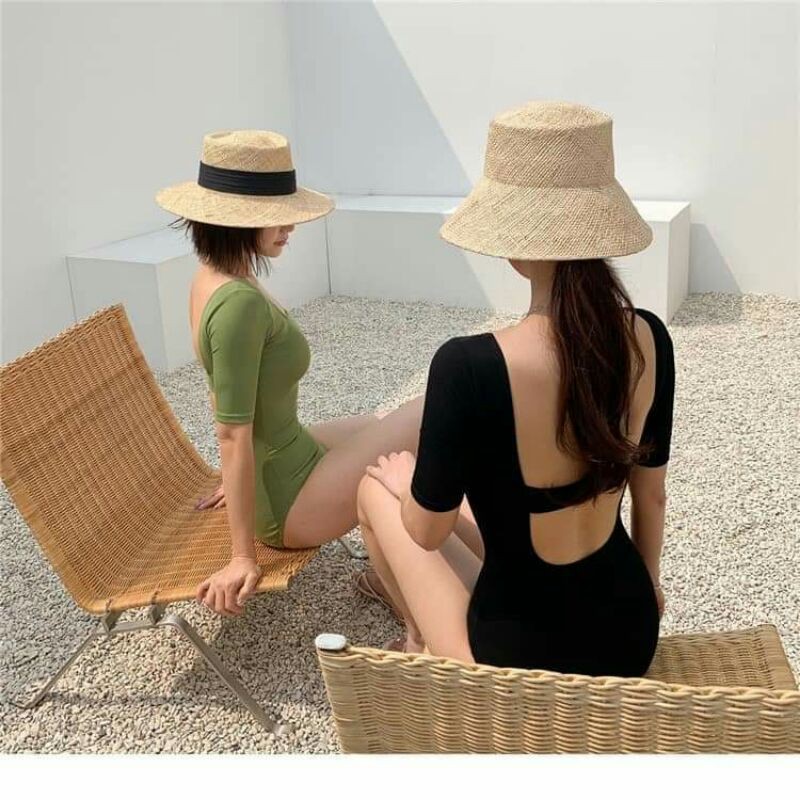 Bikini một mảnh nữ_ Bộ bơi nữ che khuyết điểm full size M L XL