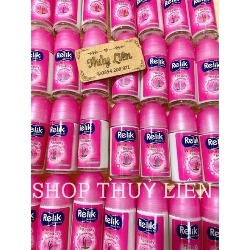 Lăn khử mùi relik làm trắng da size nhỏ 25ml