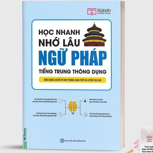 Sách Học nhanh nhớ lâu ngữ pháp tiếng Trung