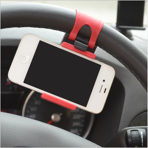 [FREESHIP❤] Giá kẹp điện thoại trên vô lăng ô tô nhỏ gọn tiện lợi | BigBuy360 - bigbuy360.vn