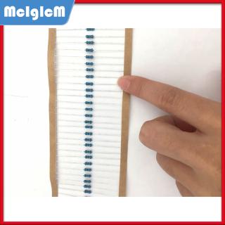 100pcs 1/4W Metal film resistor 1K 2.7K 3.3K 4.7K 5.1K 5.6K 6.8K 10K 33K