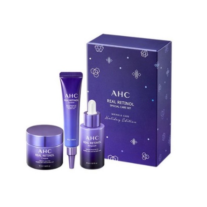 AHC Bộ sản phẩm chăm sóc da Real Retinol