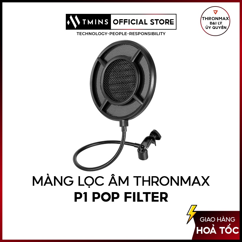 Màng lọc âm Microphone Thronmax P1 Pop filter Hàng Chính Hãng - Bảo hành 12 tháng