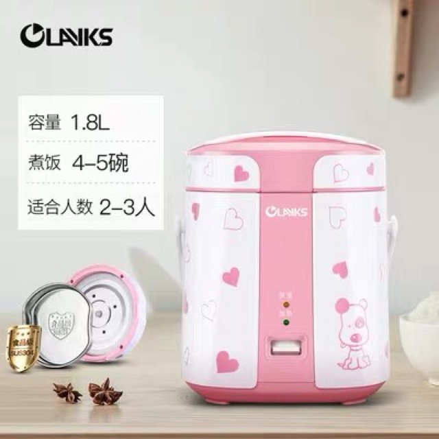 Nồi Cơm Điện Mini 1,2L -1,8L | BigBuy360 - bigbuy360.vn