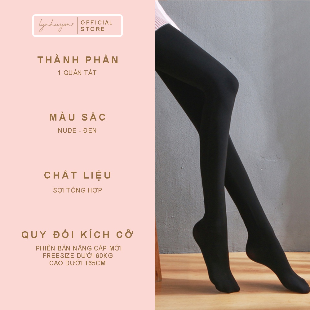 Quần Tất Nữ Giữ Nhiệt Dày 80D Thon Chân Lynhuyen Q001