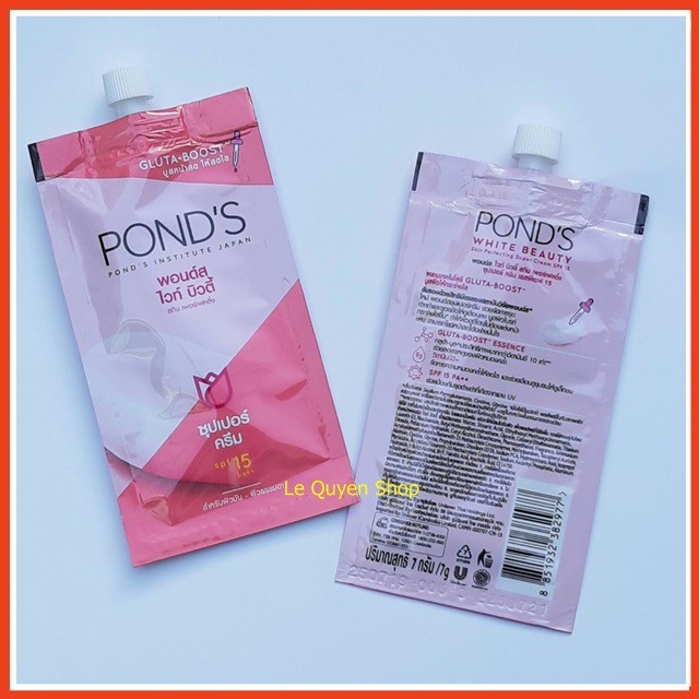 Kem Pond Gluta Boost Thái Lan dưỡng trắng, có thể dùng làm kem lót