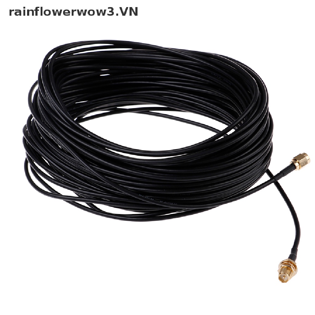 1 Cáp Nối Dài Anten WiFi RG174 RP-SMA Dài 20m