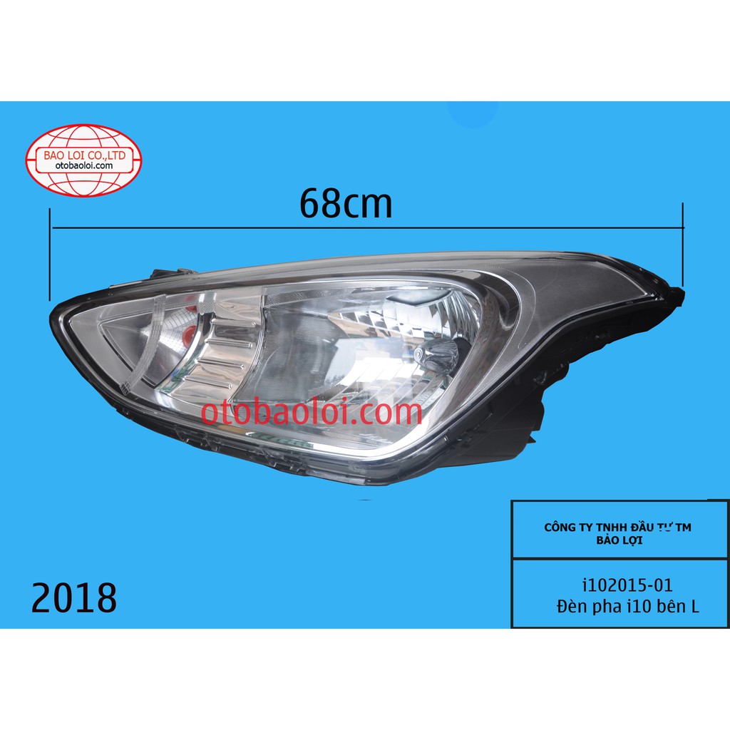 Đèn pha xe Hyundai Grand I10
