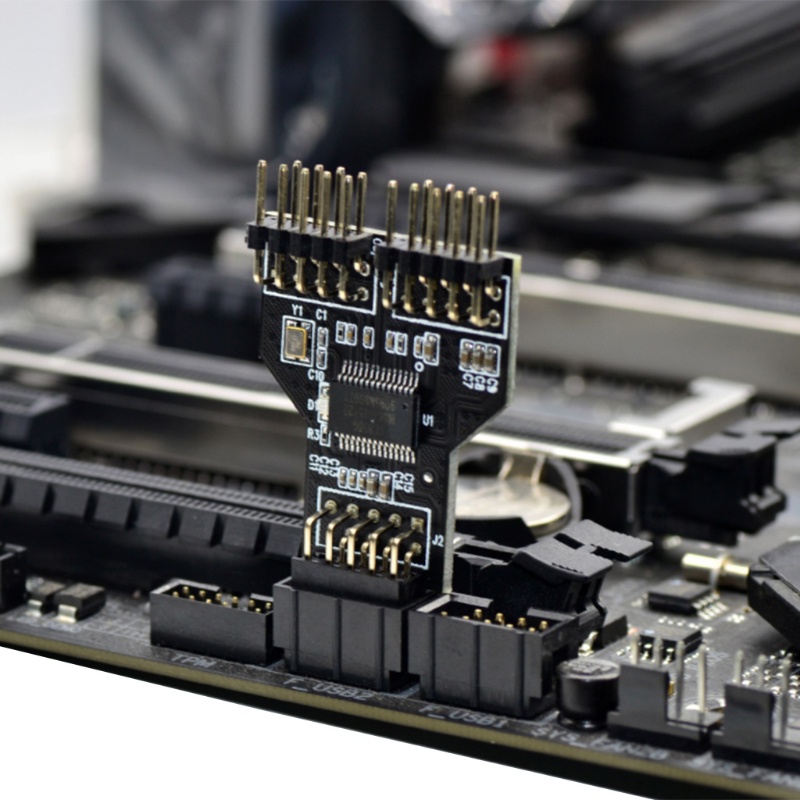 Cáp chuyển đổi dữ liệu USB 9Pin 1 sang 2 9-Pin