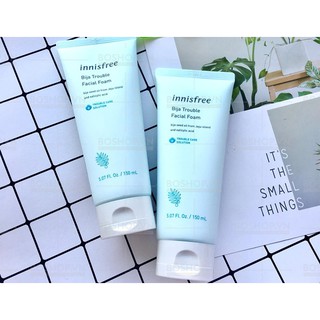 Sữa Rửa Mặt Innisfree Jeju Bija Trouble Facial Foam 150ml