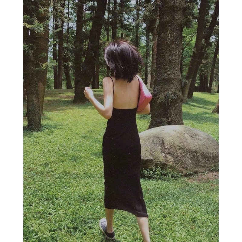 [Mã FAMAYWA2 giảm 10K đơn 50K] Váy maxi hở lưng hot hit đi biển | BigBuy360 - bigbuy360.vn