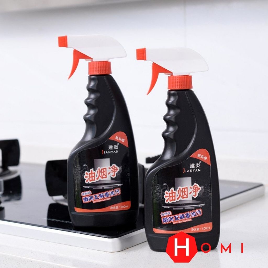 Chai xịt tẩy rửa nhà bếp [LOẠI 1], tẩy đa năng , đánh bay vết bẩn lâu ngày trên mọi vật liệu - DHOMI Store
