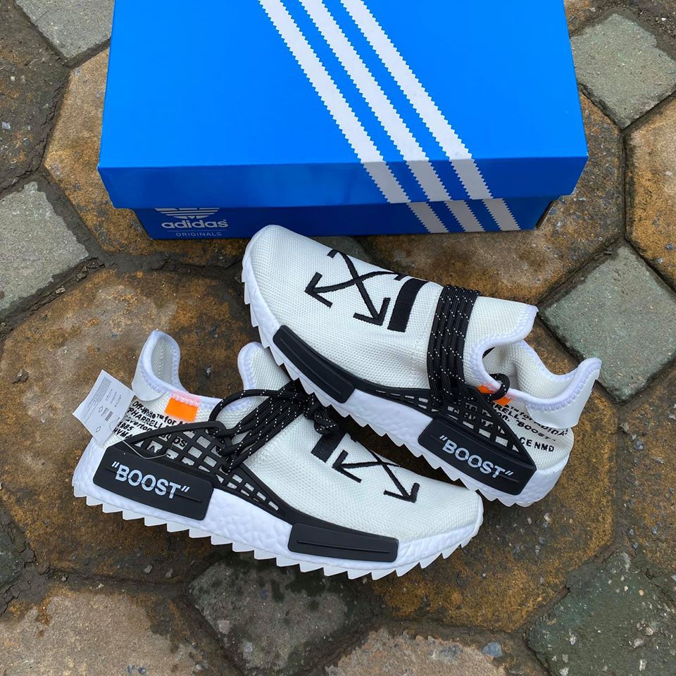 ✅ (FREESHIP) ảnh thật giày thể thao human Off white trắng nam nữ ✅ GIẢM GIÁ 20% | : ' `
