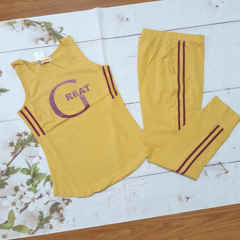 Sale Bộ thể thao chất liệu cotton Gia Hồi