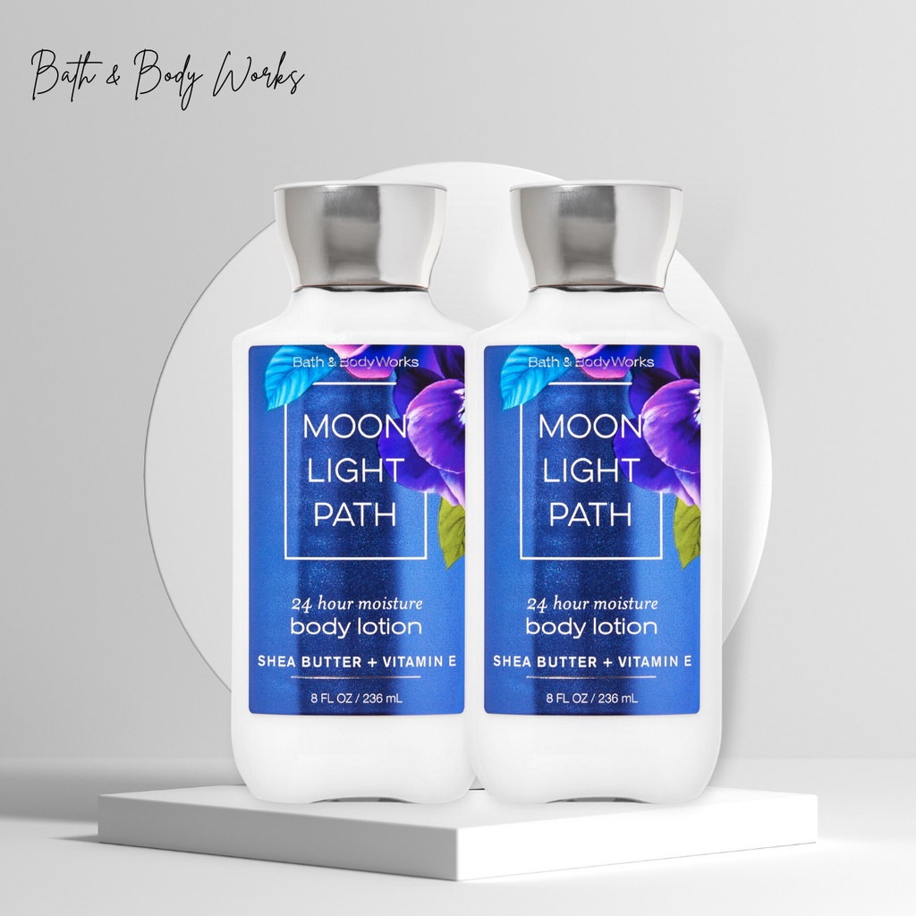 Sữa Dưỡng Da Toàn Thân Bath And Body Works Moon Light Path Dưỡng Ẩm Cho Da Trắng Sáng Mịn Màng Chai 236ml