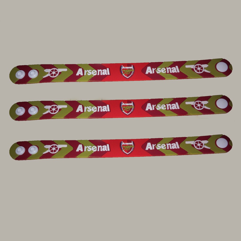 Vòng tay các CLB bóng đá Manchester United, Arsenal, Chelsea, Barcelona, Real Madrid