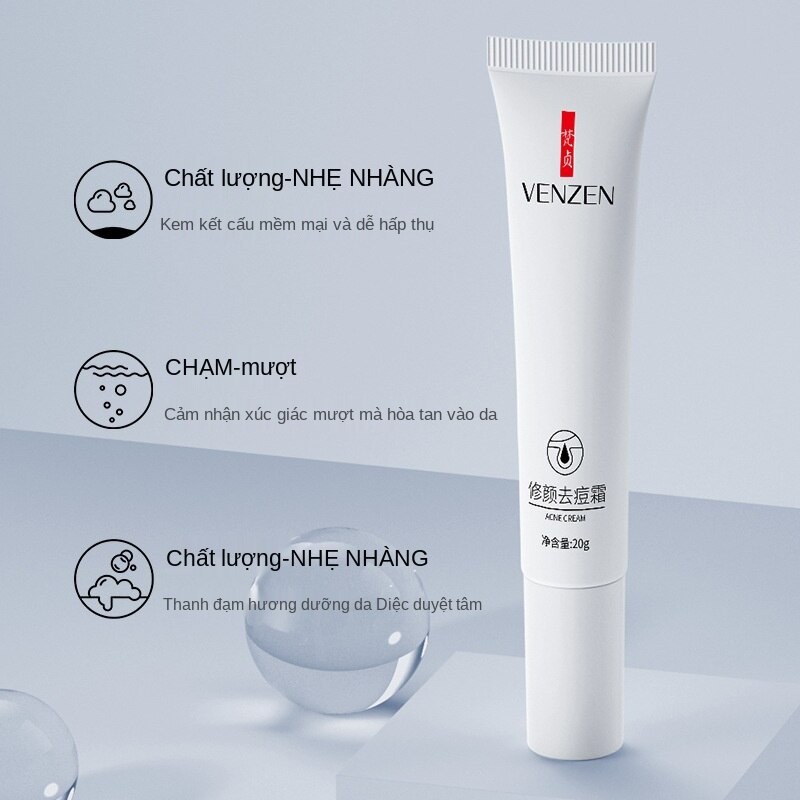 Kem hỗ trợ giảm mụn Veze nicotinamide cải thiện làn da khô và cải thiện vết thâm hiệu quả chất lượng cao