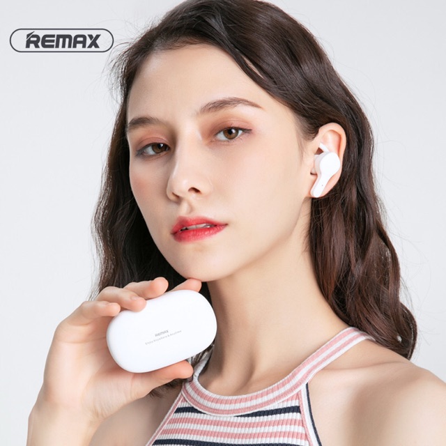 Tai nghe bluetooth cảm ứng Remax TWS-6 V5.0 kết nối từng tai riêng biệt