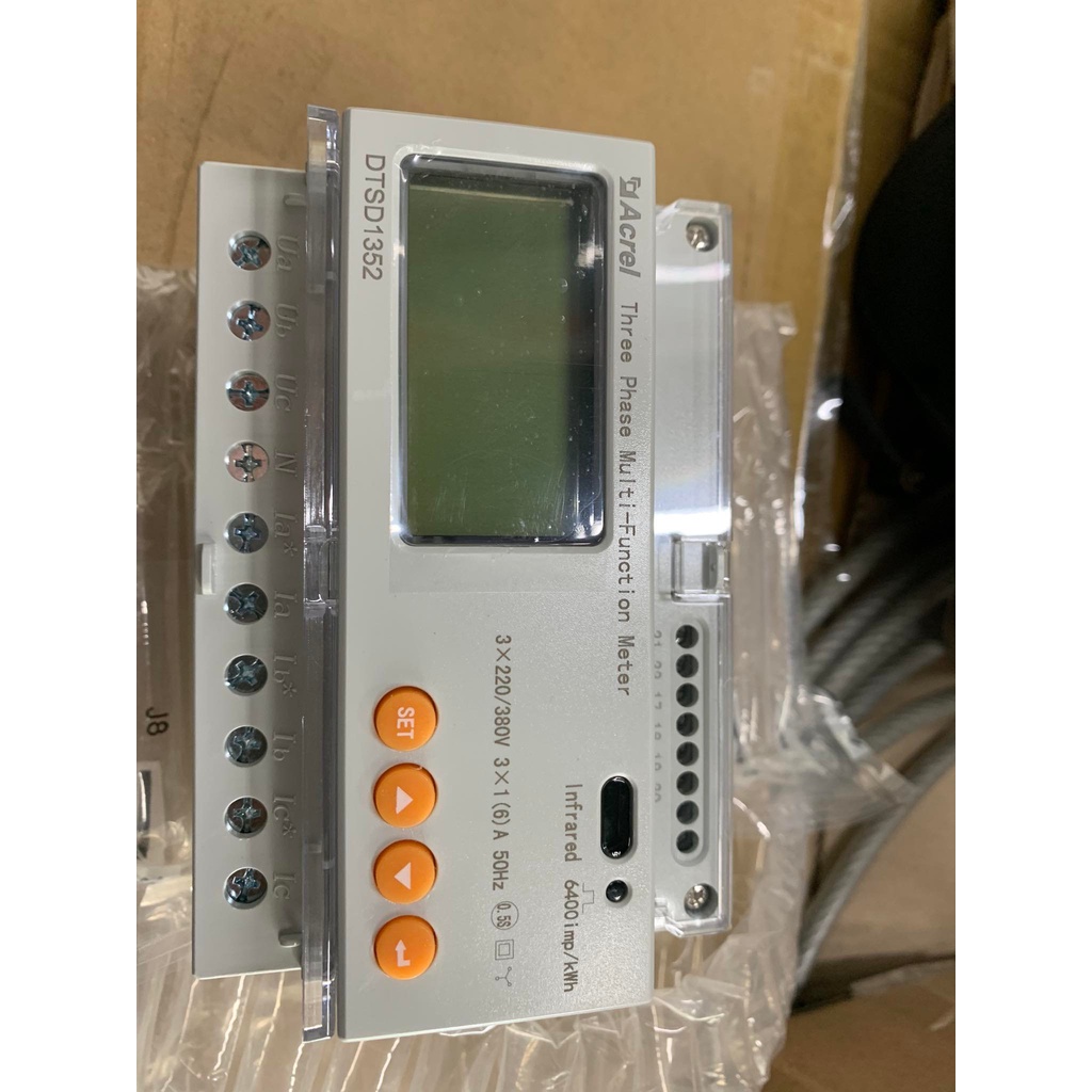 THIẾT BỊ CHỐNG PHÁT NGƯỢC LÊN LƯỚI 3 PHA - METER ACREL DTSD 1352 - C - TƯƠNG THÍCH VỚI INVERTER SOLIS, SUNGROW