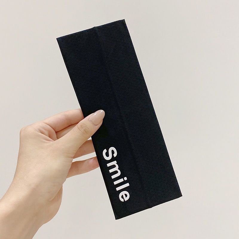 Băng Đô Cài Tóc Mỏng Màu Đen / Hồng / Xanh Dương Thời Trang Mùa Hè Phong