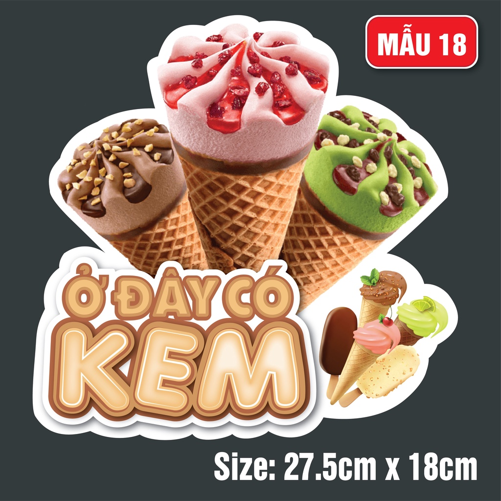 Decal Trang Trí Quán Trà Sữa Sticker Khổ Lớn Chống Nước, Decal Dán Tường, Tủ, Kính