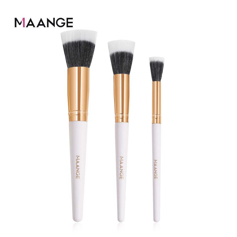 Set 3 cọ trang điểm MAANGE đánh phấn má hồng bắt sáng