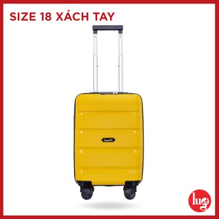 Vali du lịch nhựa PP 100% chống bể vỡ LS1150- SIZE 18