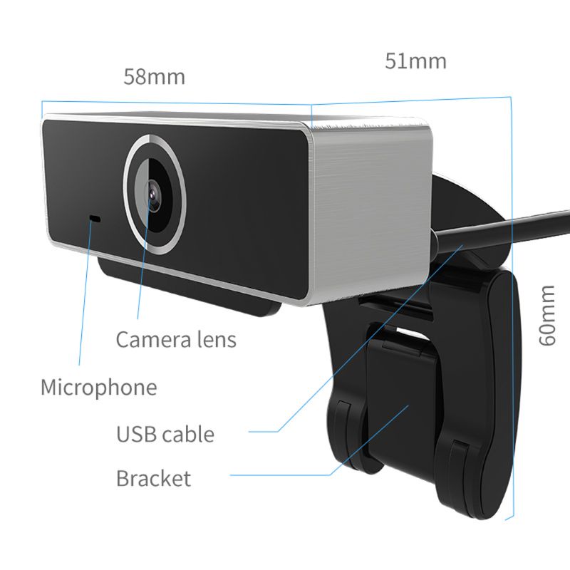Webcam 1080p Kèm Micro Cho Máy Tính | BigBuy360 - bigbuy360.vn