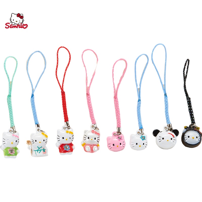 Móc Khóa Hello Kitty Mini Dễ Thương Dùng Để Trang Trí Điện Thoại