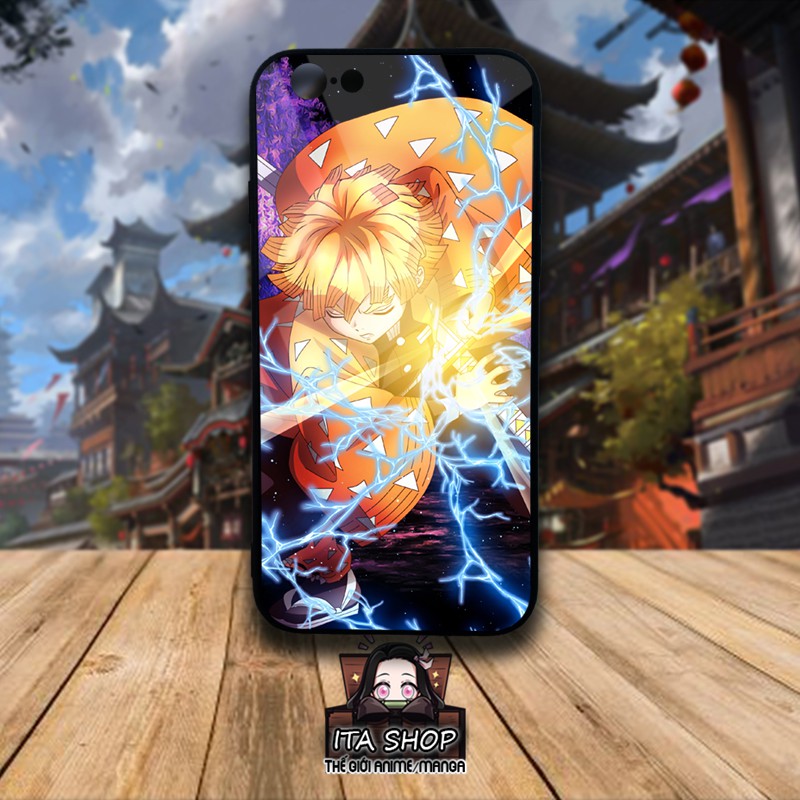 Ốp lưng Kimetsu No Yaiba - Zenitsu - Ốp Lưng Anime  Iphone 5s 6 6s 6s+ 7+8+ X Xs Xr 11 11 pro max 12 12 pro max