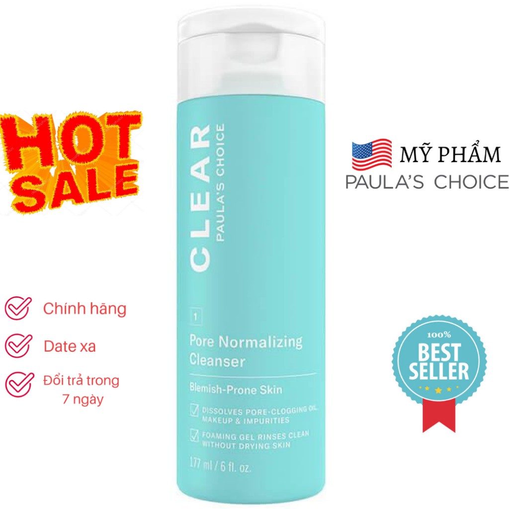 Sữa Rửa Mặt Cho Da Mụn – PAULA'S CHOICE Clear Pore Normalizing Cleanser