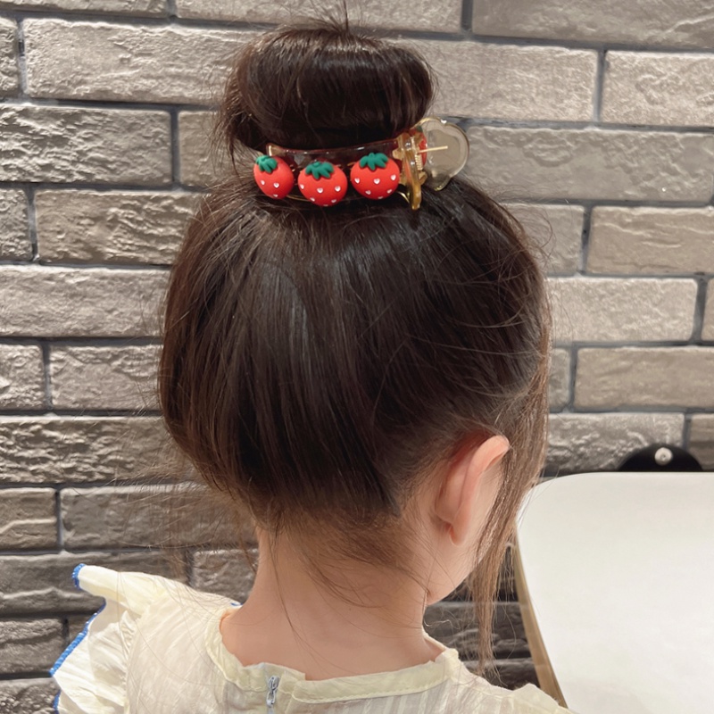Kẹp Tóc Hình Bông Hoa Dễ Thương Phong Cách Hàn Quốc Cho Bé Gái