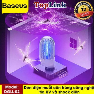 Đèn Bắt Muỗi, Diệt Côn Trùng Baseus Linlon Outlet Mosquito Lamp (Phích Cắm Tiêu Chuẩn CN)