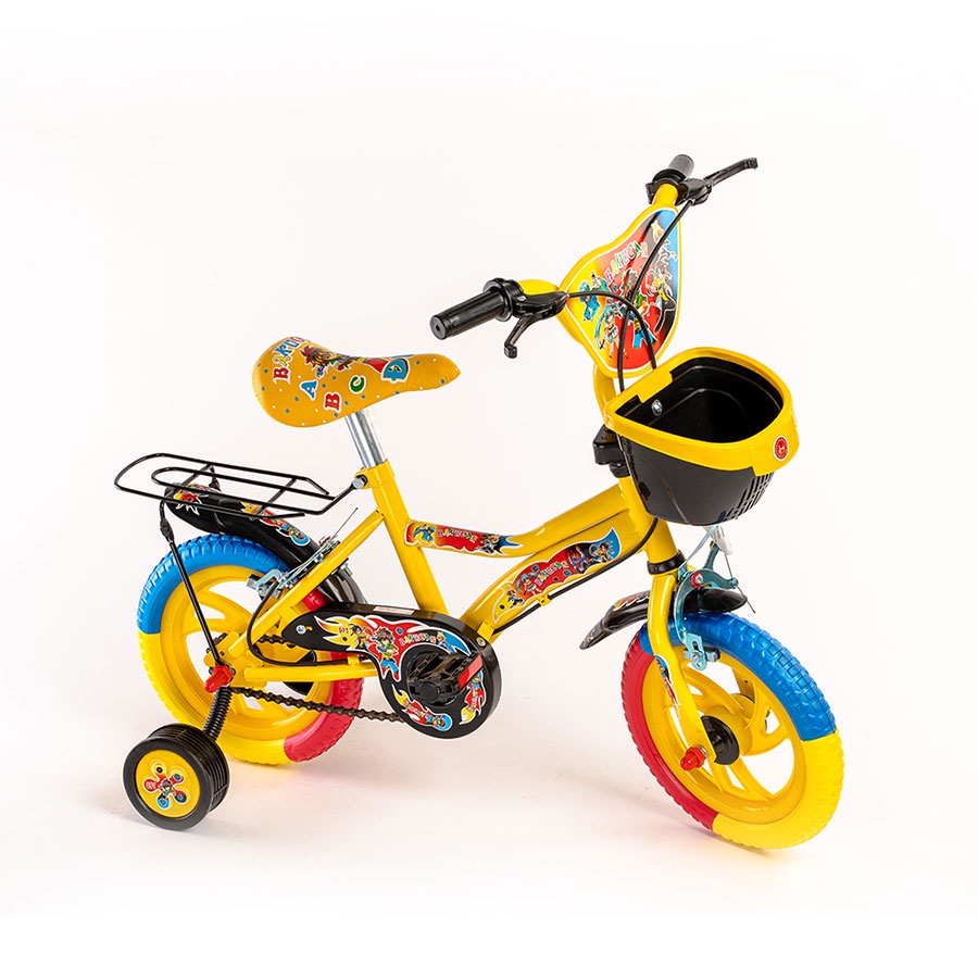 XE ĐẠP TRẺ EM  RÁP SẴN NHIỀU MÀU CHO BÉ 2-6 TUỔI Size 12 Inch, 14 Inch BAKUGAN CÓ CHUÔNG