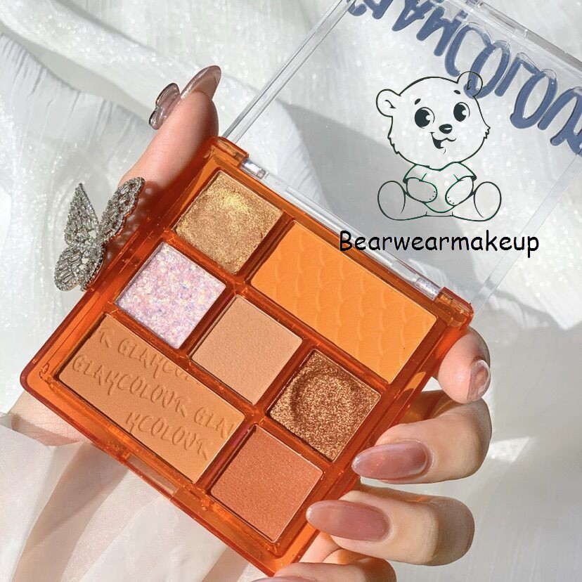 (Glam Colour) Bảng mắt 7 ô GlamColour Real Nội Địa Trung