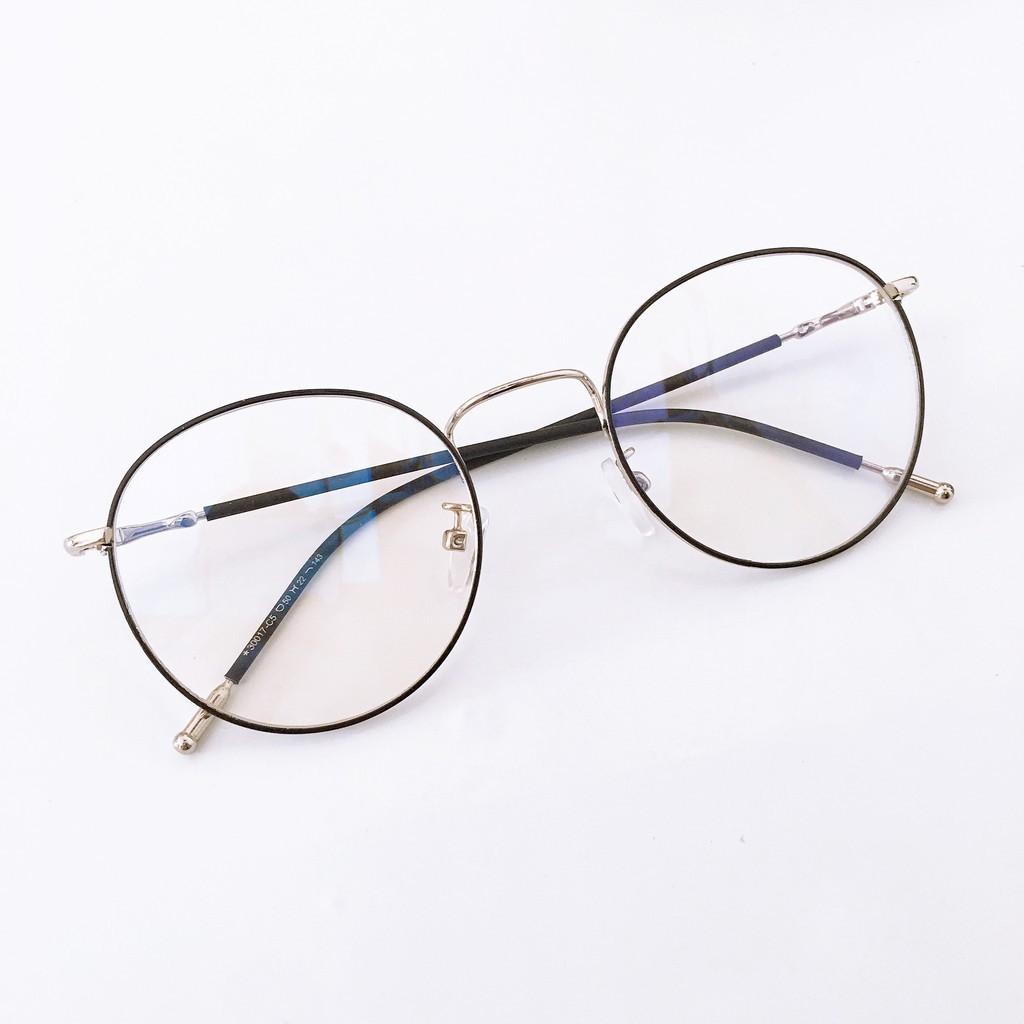 Gọng kính tròn kèm mắt cận viễn loạn mã 30017 | BigBuy360 - bigbuy360.vn