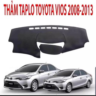 Thảm taplo da Vân Cacbon VIOS đời 2014-2019