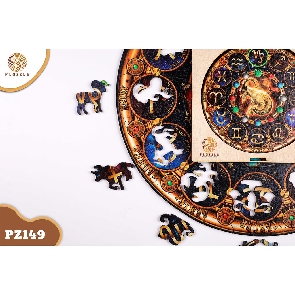 PLUZZLE Bộ xếp hình gỗ thông minh puzzle đồ chơi ghép hình – Cung Ma Kết – PZ149