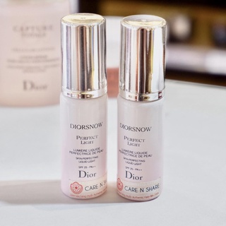 MINISIZE DIORSNOW SERUM Dưỡng trắng nâng tone SPF25 Perfect Light
