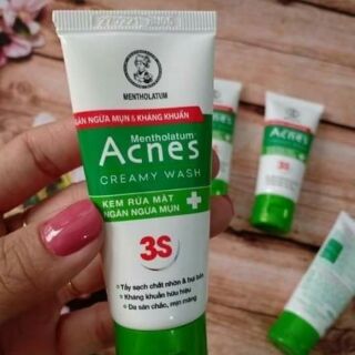 Sữa rửa mặt acnes