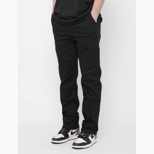 Quần dài nam màu đen có túi ẩn Tum Machines TACTICAL POCKETS BOOTCUT SLIM PANT - Black