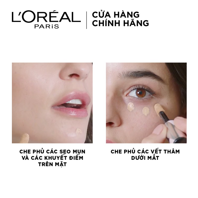 Kem Che Khuyết Điểm L'Oreal Paris Infallible More Than Concealer 10ml